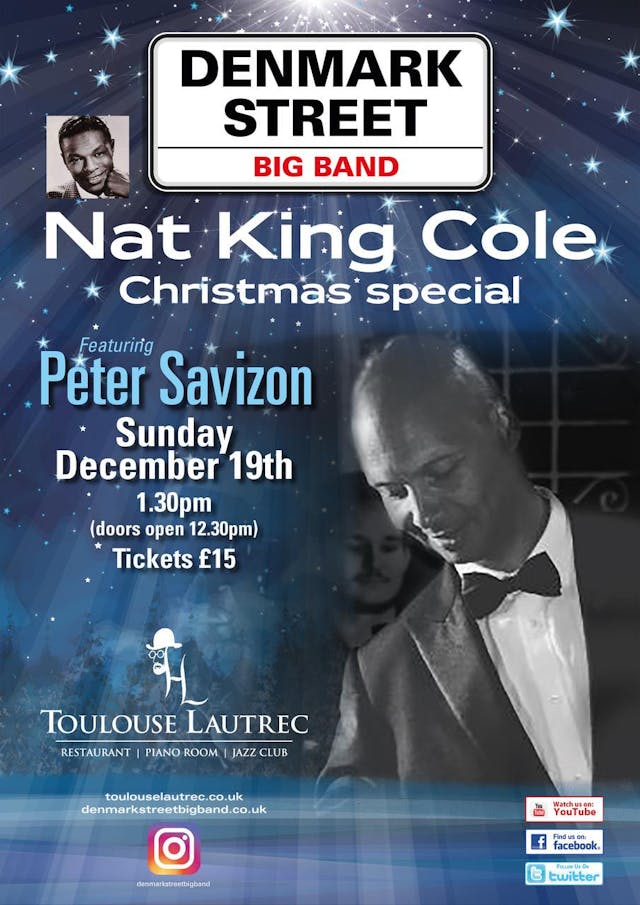 Nat King Cole Christmas Special Poster
