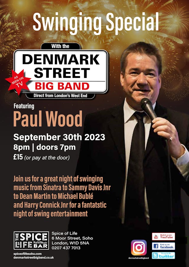 Swinging Special with Paul Wood Poster