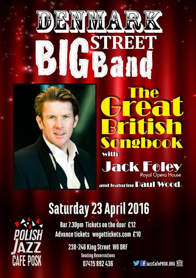 The Great British Songbook with Jack Foley Poster
