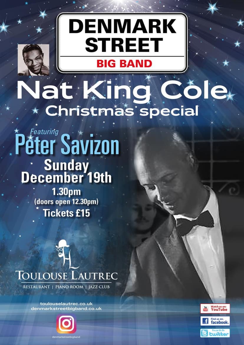 Nat King Cole Christmas Special poster