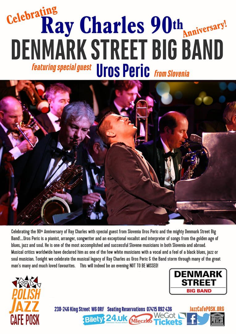 Celebrating Ray Charles 90th Anniversary poster