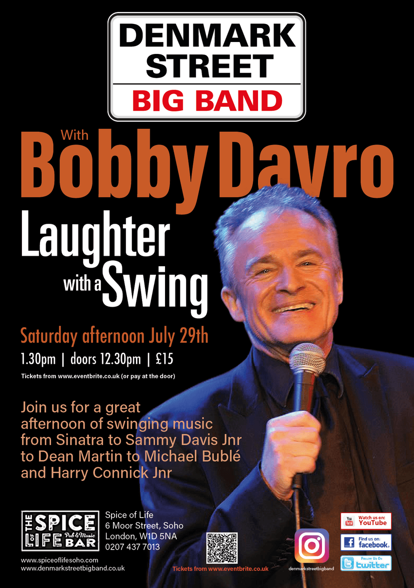 Laughter with a Swing ft. Bobby Davro poster