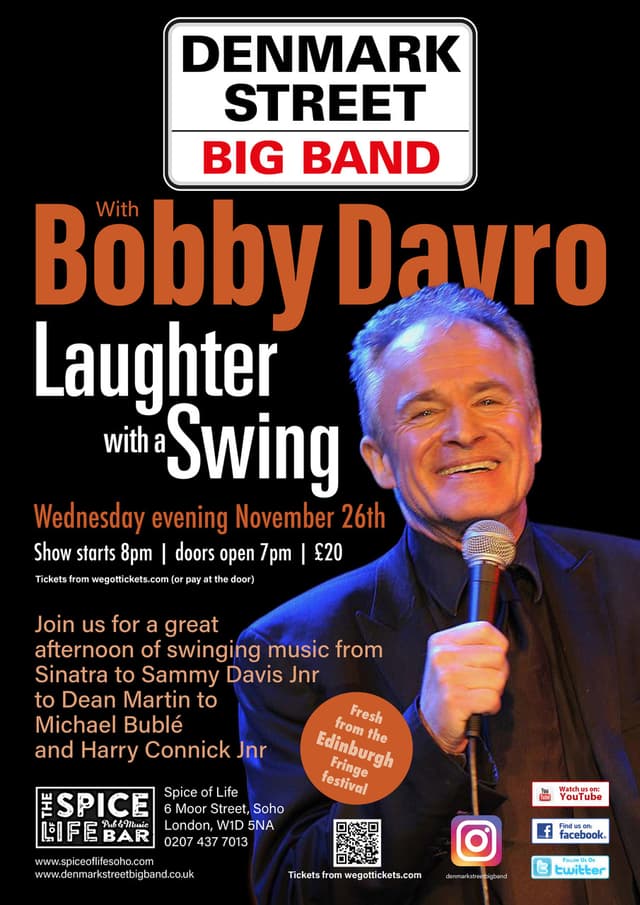 Laughter with a Swing ft. Bobby Davro Poster