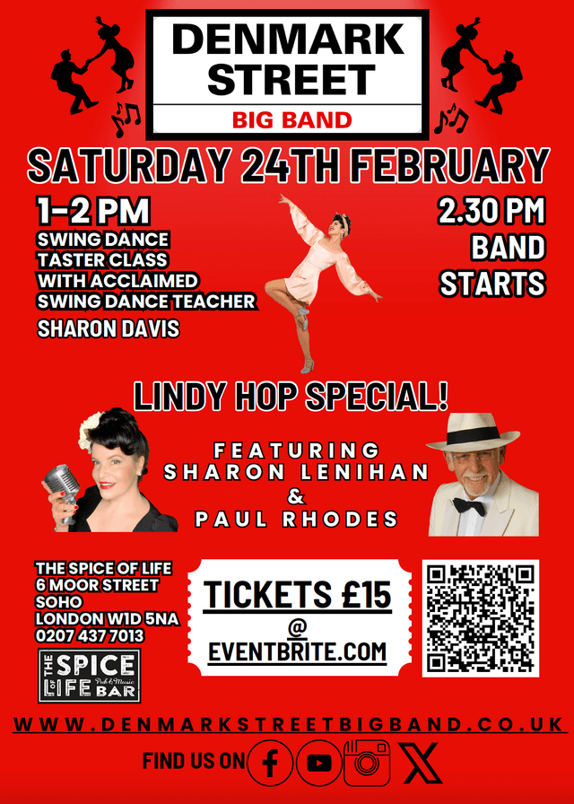 Lindy Hop Swing Special Poster