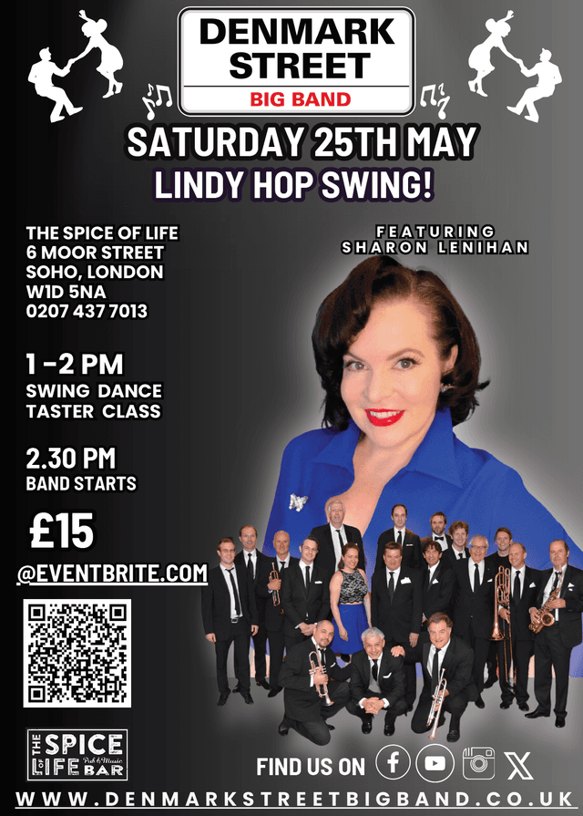 Lindy Hop Swing! Poster
