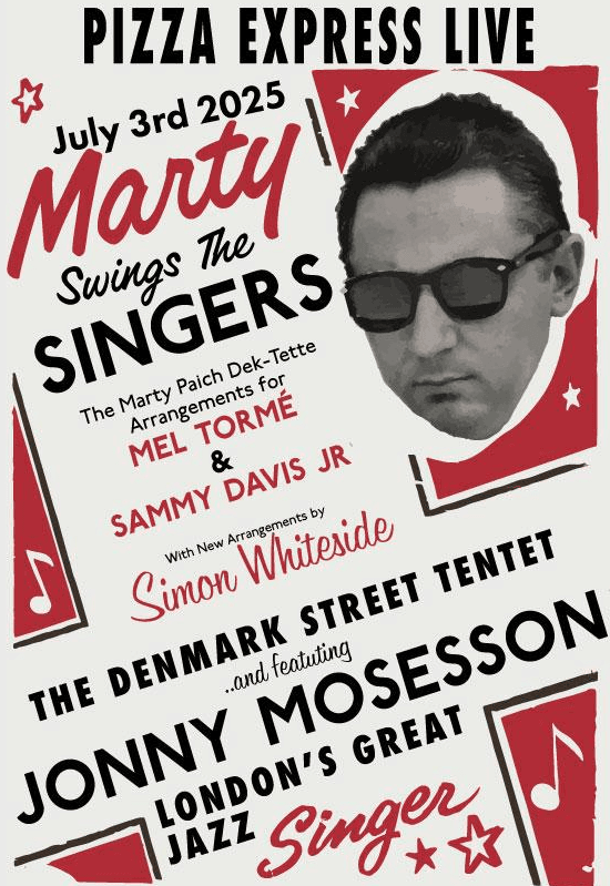 Marty Swings The Singers Poster