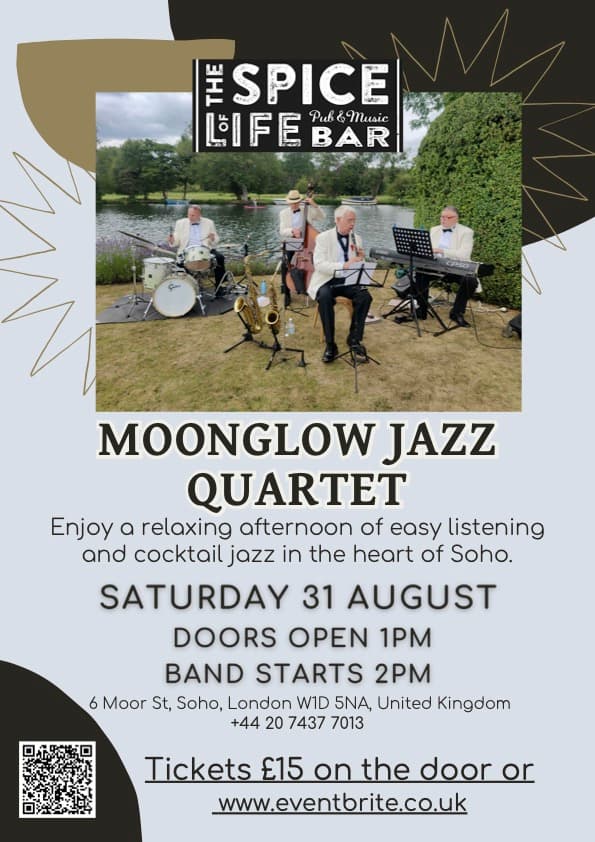 Moonglow Jazz Quartet Poster