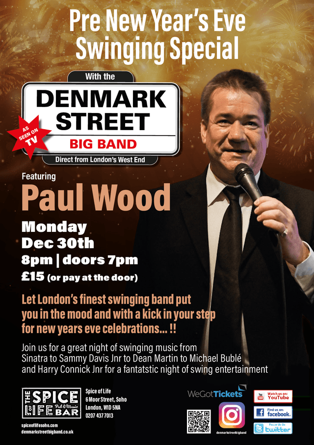 Pre New Years Eve Swinging Special Poster