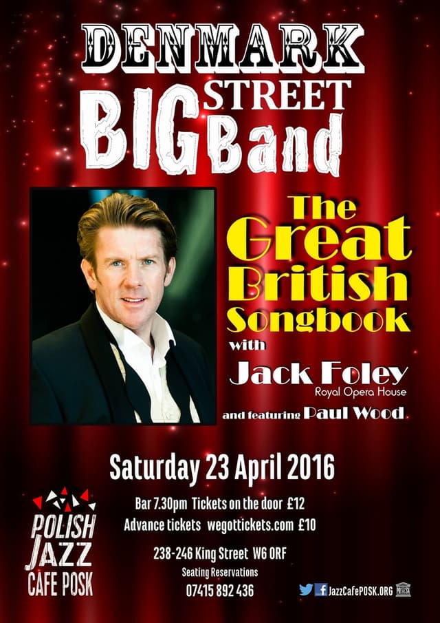 The Great British Songbook with Jack Foley Poster