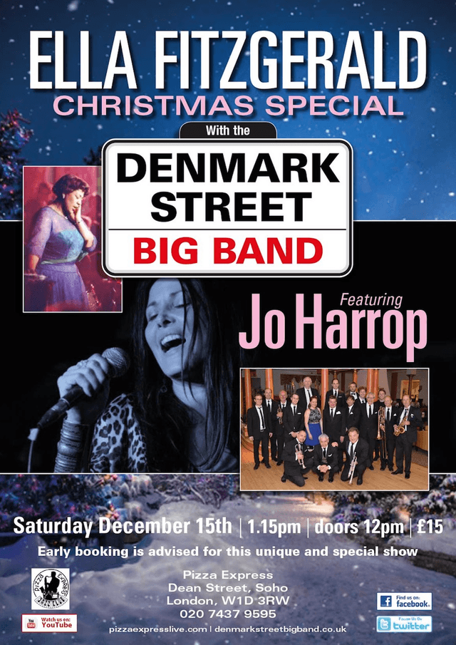 Ella Fitzgerald Christmas Special ft. Jo Harrop Poster