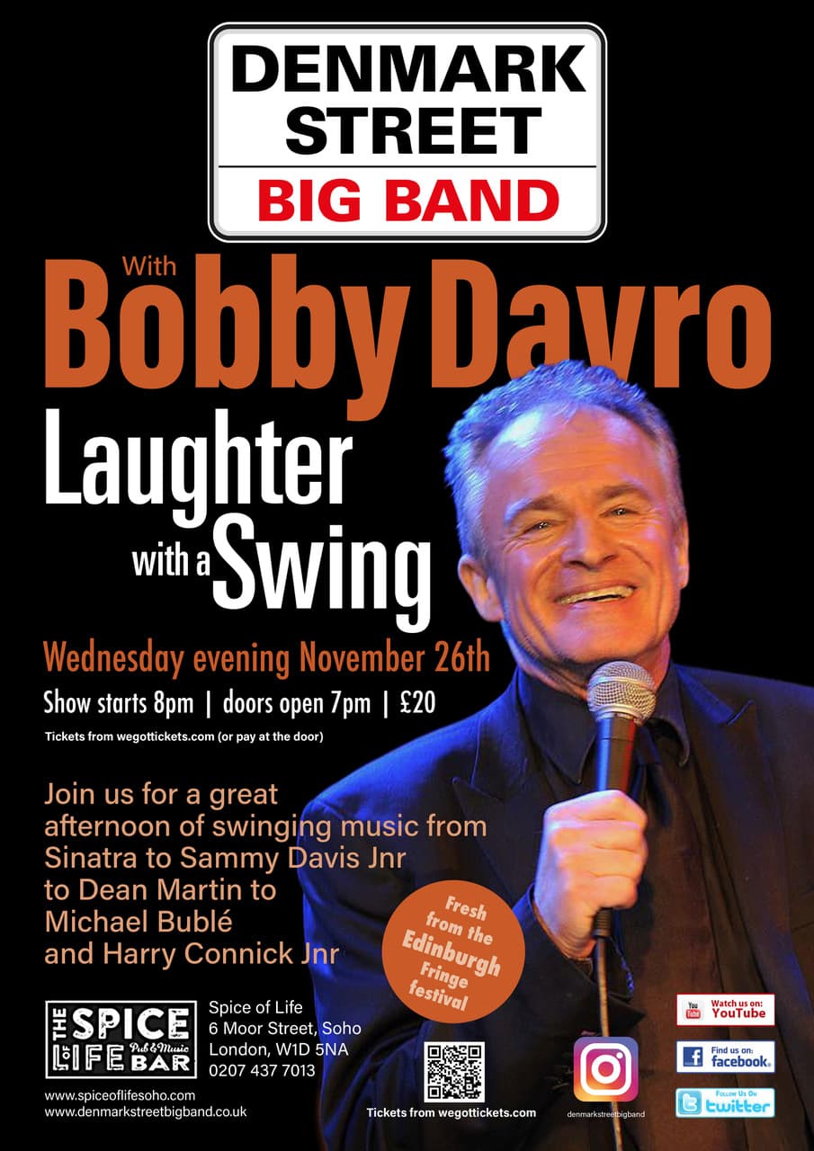 Laughter with a Swing ft. Bobby Davro Poster