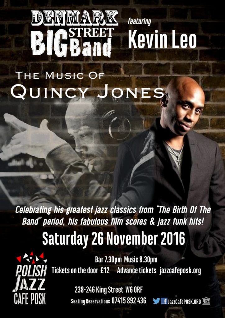 The Music of Quincy Jones ft. Kevin Leo Poster
